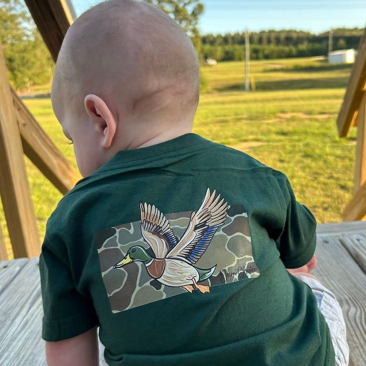 Duck in Flight