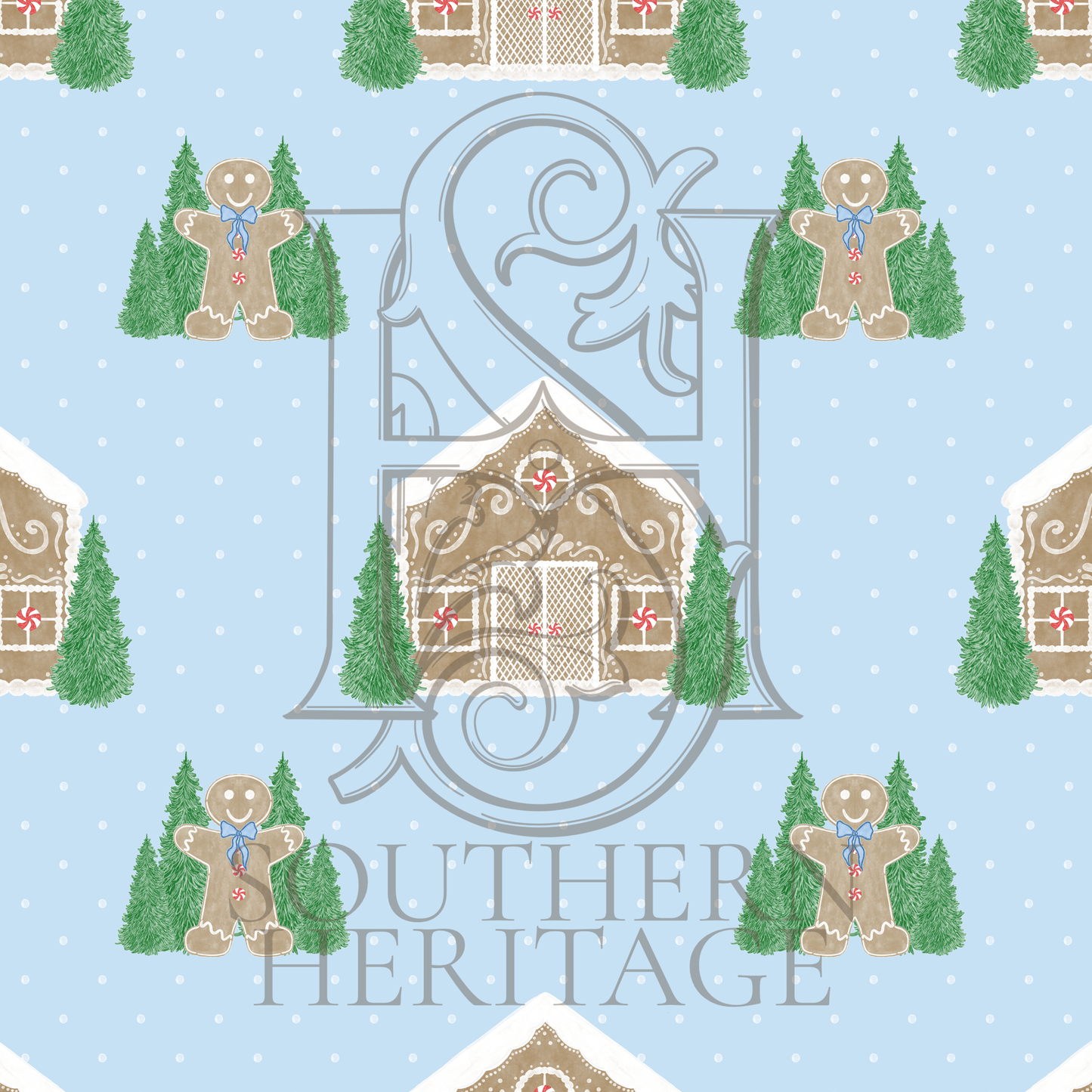 PREORDER Gingerbread Cottage Boys Bamboo Pajama Set
