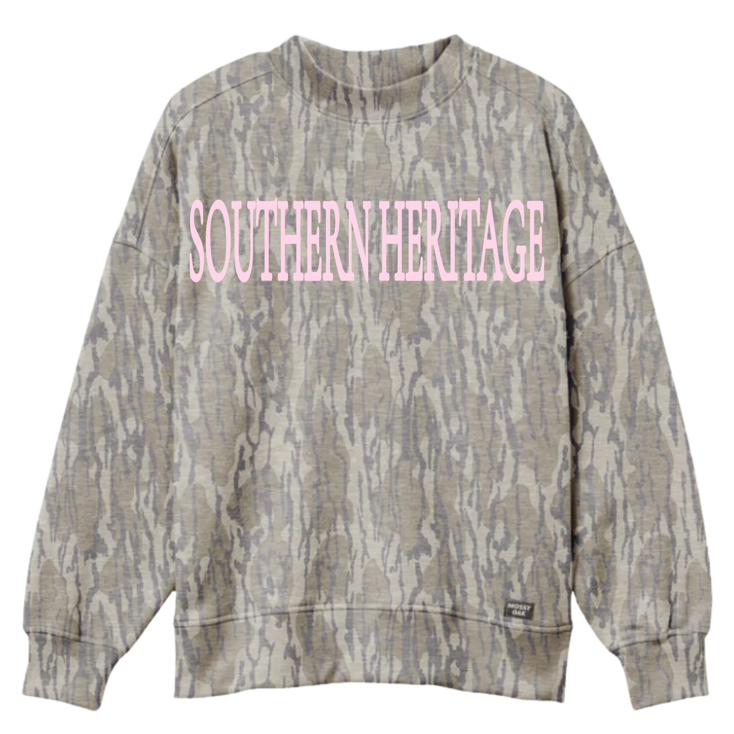 PREORDER Southern Heritage Bottomland Mossy Oak Mock Neck NOVEMBER TAT