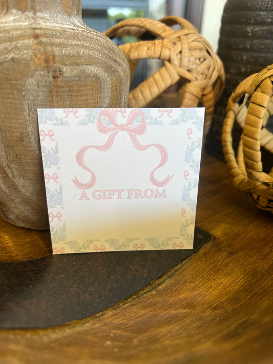 Sweet and Simple Tags