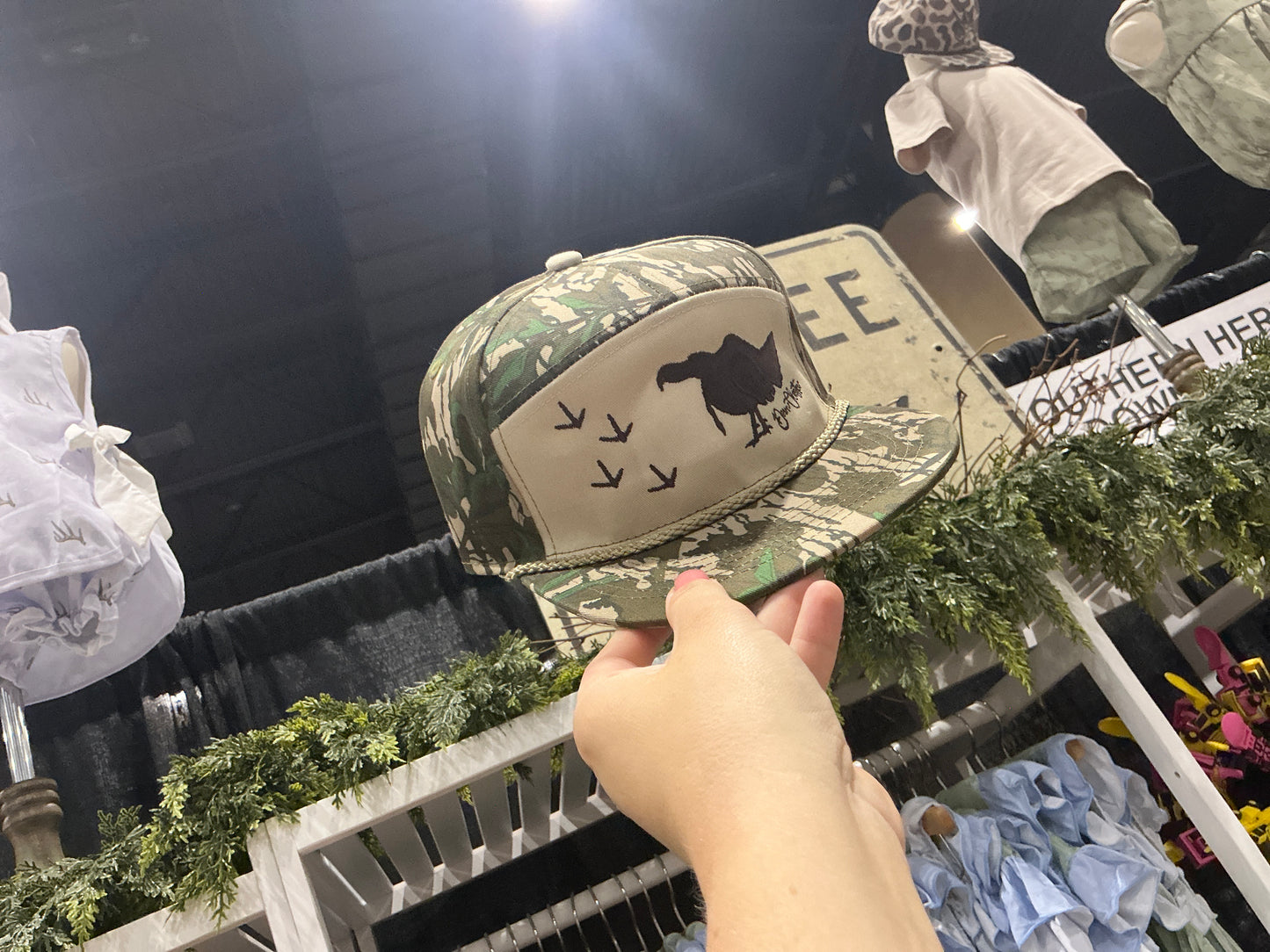 Turkey Track Youth Camo Hat