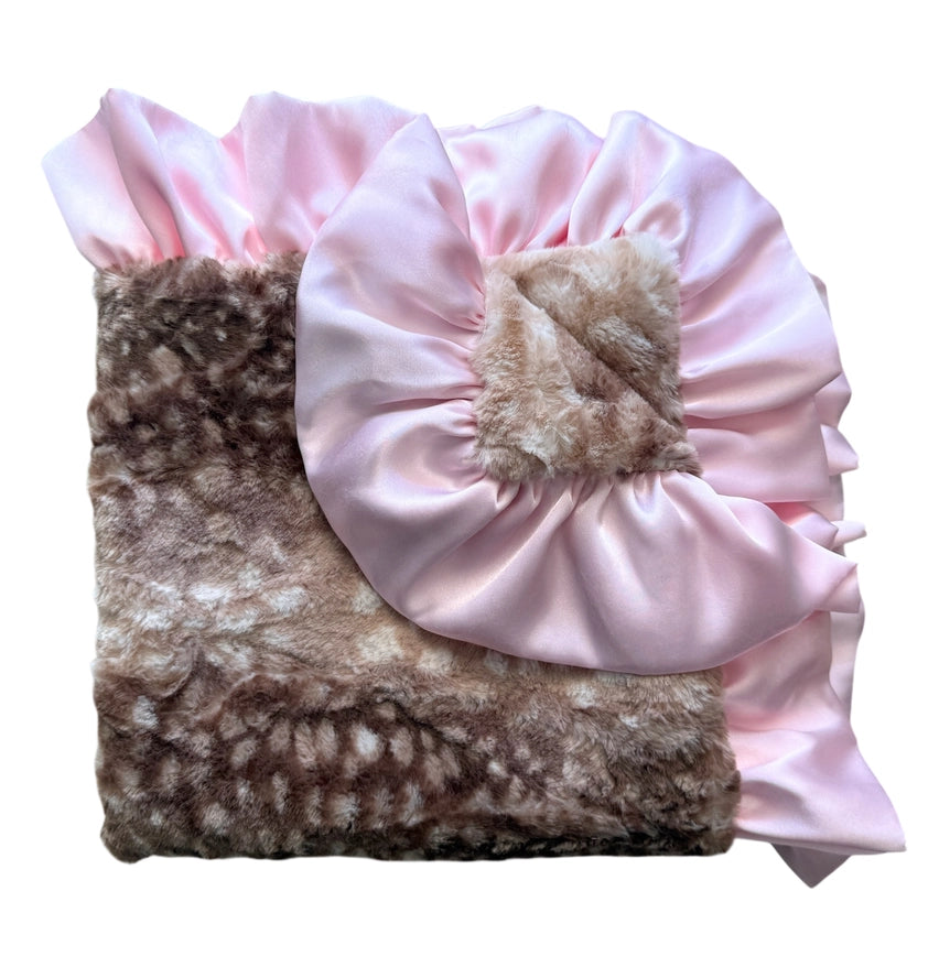 Baby Pink Doe Teether 10x10