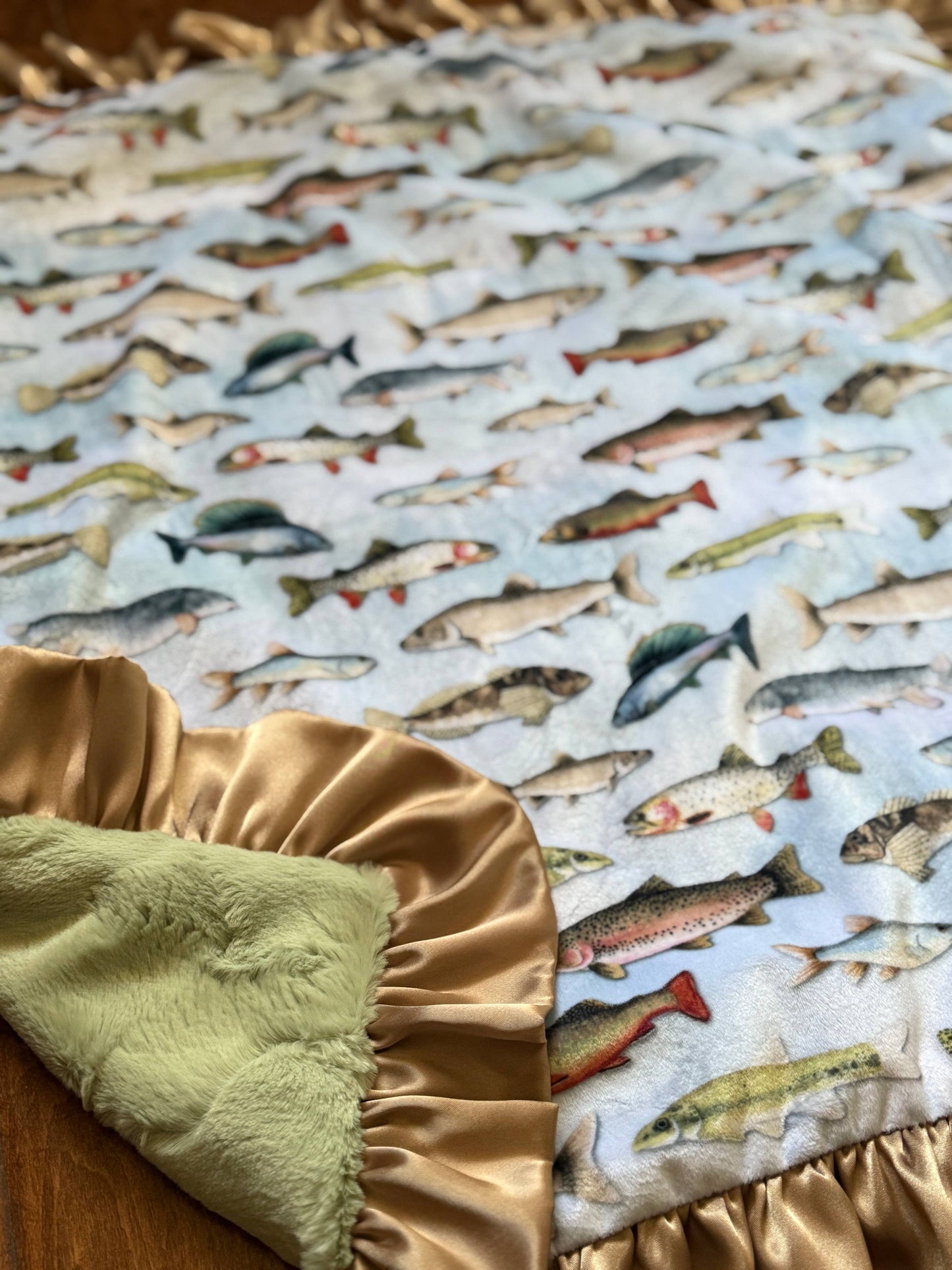 Gone Fishing Teether 10X10