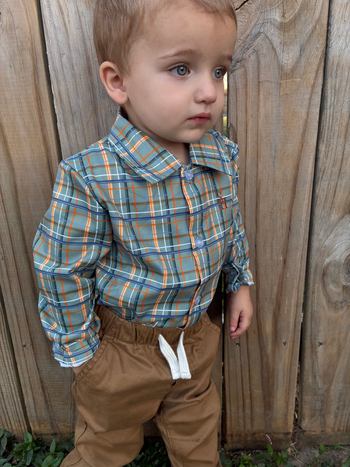 Heritage Plaid Henry Classic Button Down