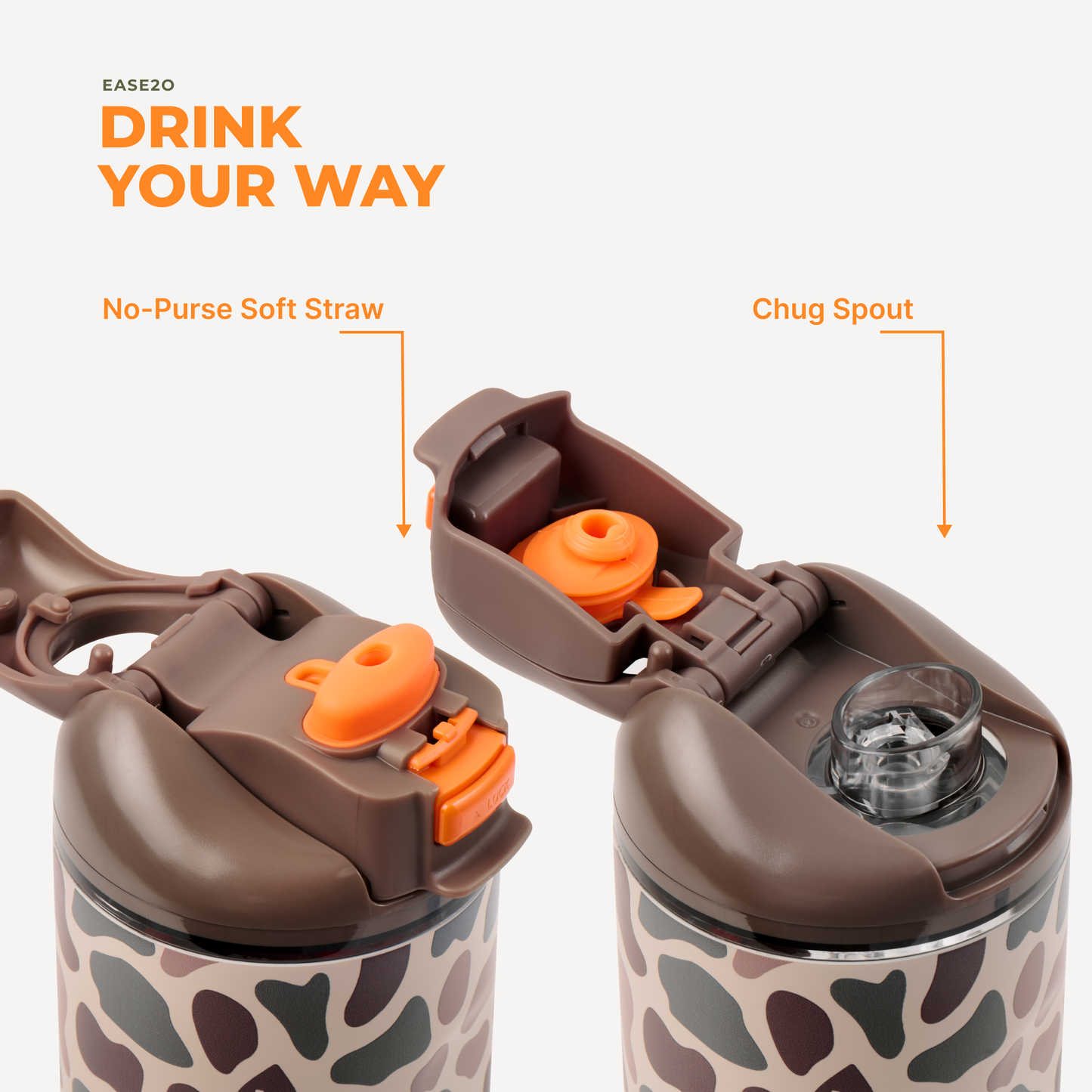 Duck Camo HydroJug 24 oz Ease2o Water Bottle