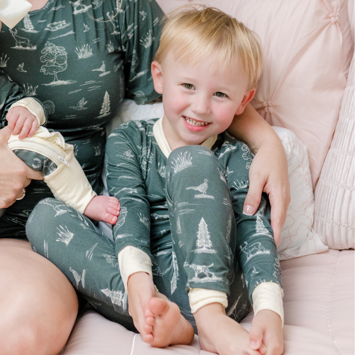Boys Bamboo Hunter Toile Set