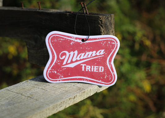 Mama Tried - Air Freshener - Black Ice