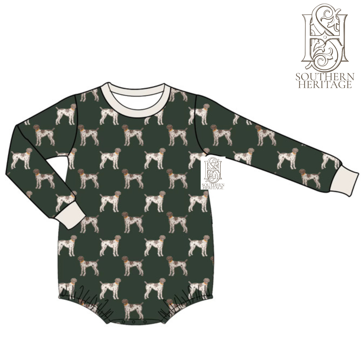 PREORDER Southern Pointer Kayce Boys Long Sleeve Bubble