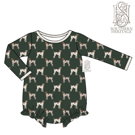 PREORDER Southern Pointer Leighton Girls Long Sleeve Bubble