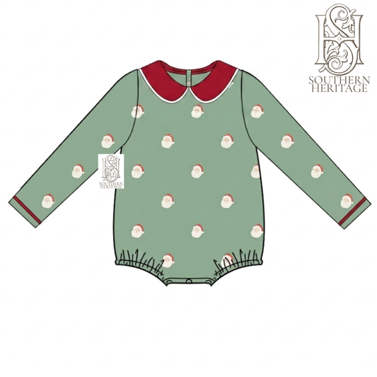 PREORDER Classic Santa Kaysen Collared Boys Bubble