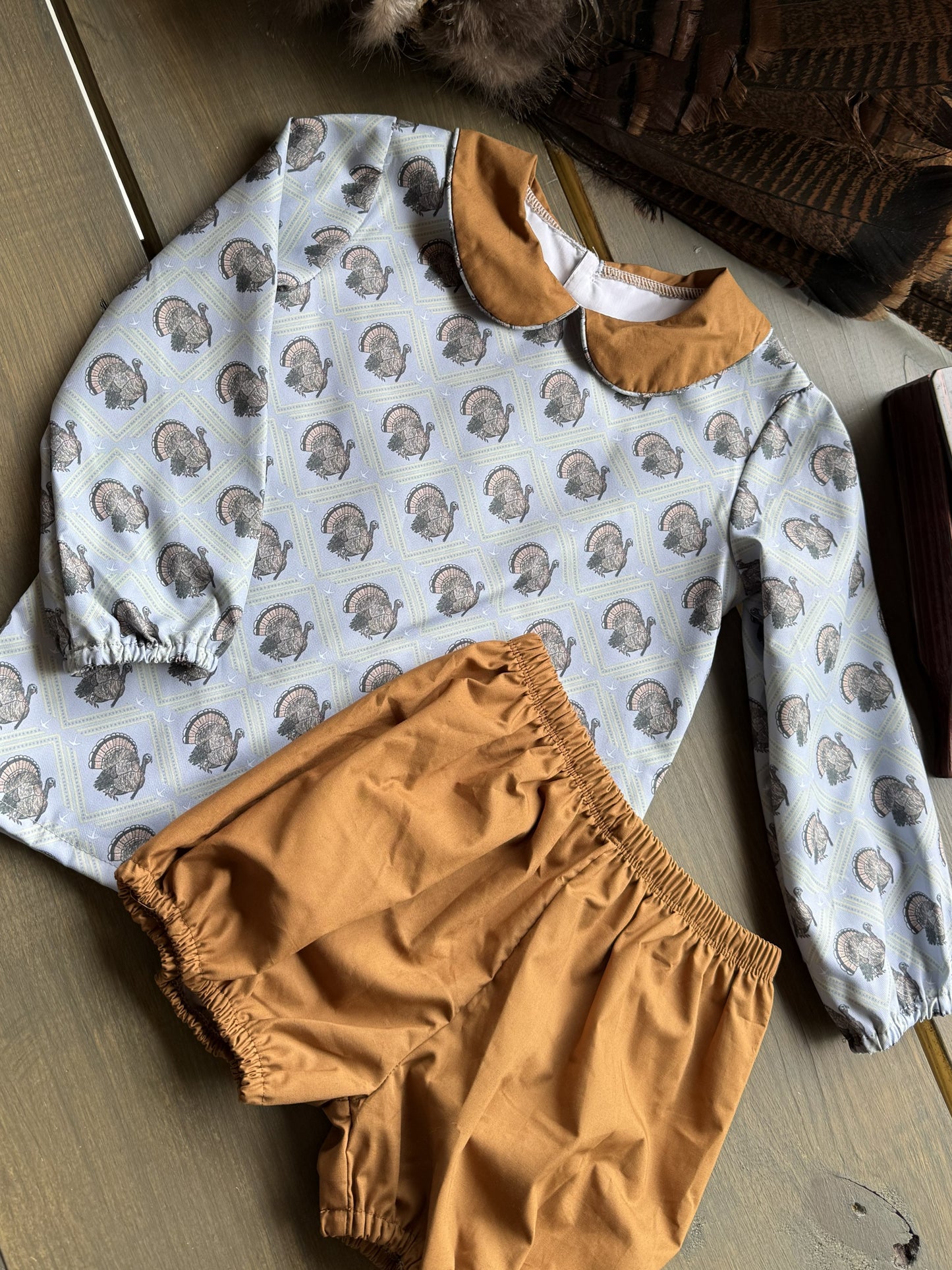 Boys Turkey Strut Short Set