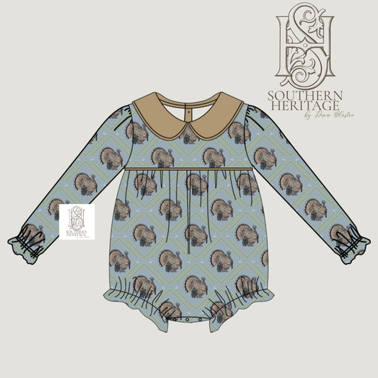 Girls Turkey Strut Bubble