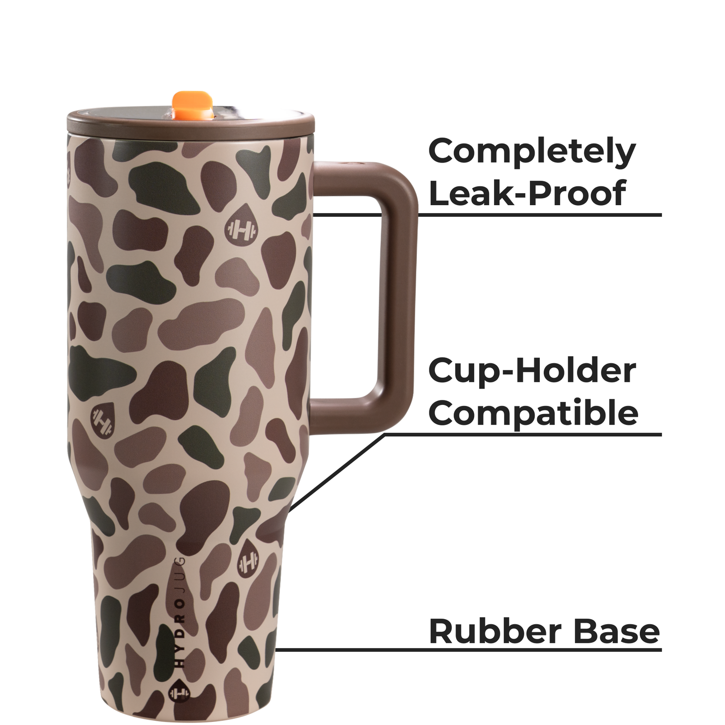 Duck Camo HydroJug 40 oz Traveler Tumbler